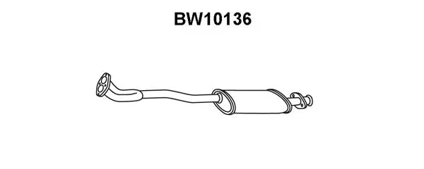 Front Muffler (BW10136)