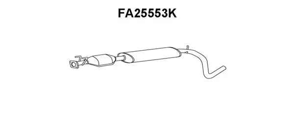 Catalytic Converter (FA25553K)