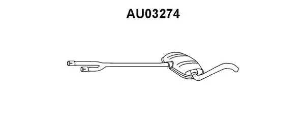 Front Muffler (AU03274)