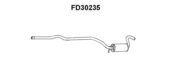 Front Muffler (FD30235)