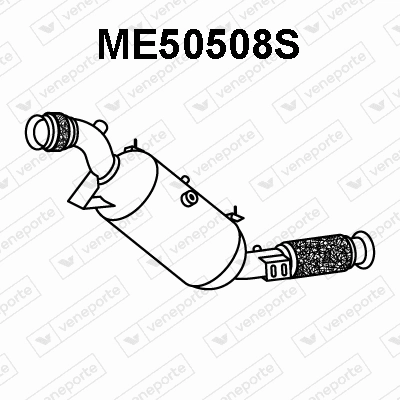 Soot/Particulate Filter, exhaust system (ME50508S)