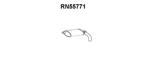 Rear Muffler (RN55771)