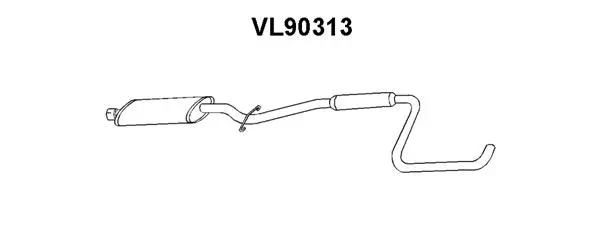 Front Muffler (VL90313)