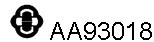 Rubber Strip, exhaust system (AA93018)