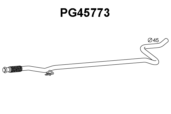 Exhaust Pipe (PG45773)