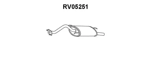 Rear Muffler (RV05251)