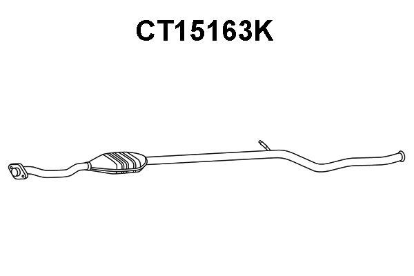 Catalytic Converter (CT15163K)