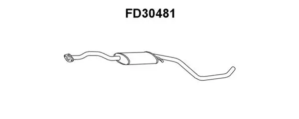 Front Muffler (FD30481)