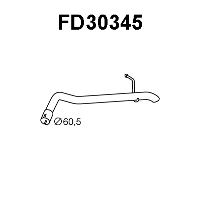 Exhaust Pipe (FD30345)