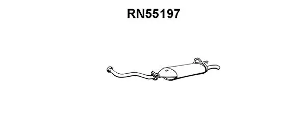 Rear Muffler (RN55197)