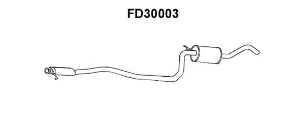 Centre Muffler (FD30003)