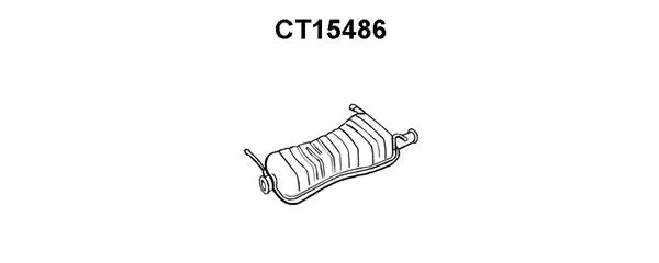 Rear Muffler (CT15486)