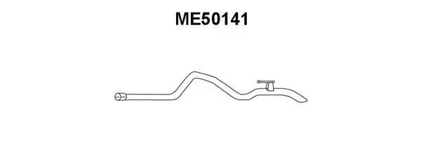 Exhaust Pipe (ME50141)