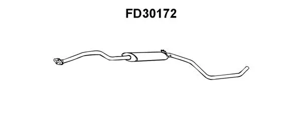 Centre Muffler (FD30172)