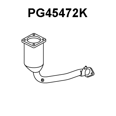 Catalytic Converter (PG45472K)