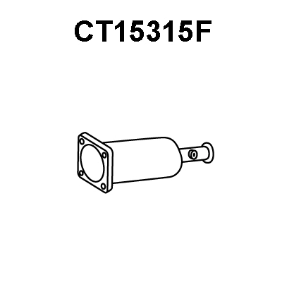 Soot/Particulate Filter, exhaust system (CT15315F)