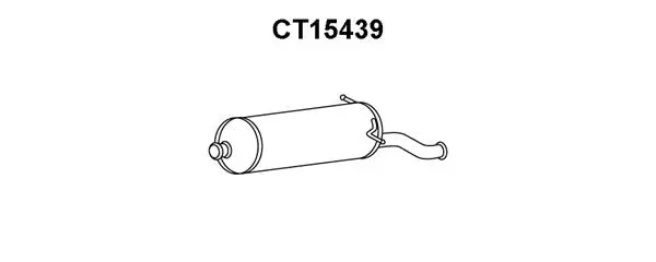 Rear Muffler (CT15439)