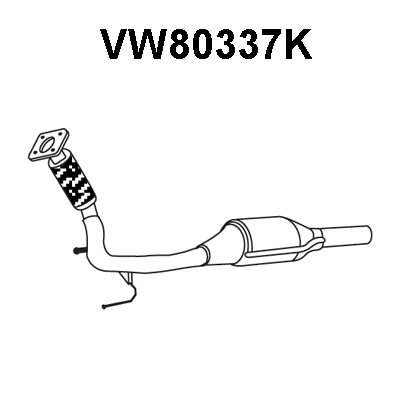 Catalytic Converter (VW80337K)