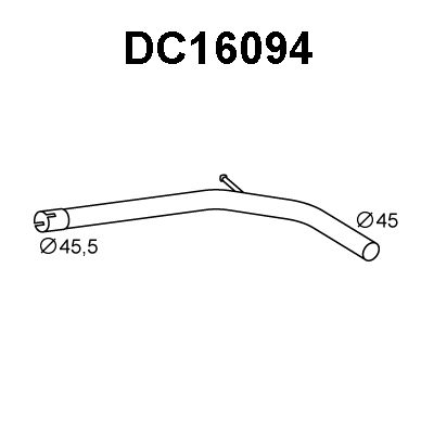 Exhaust Pipe (DC16094)