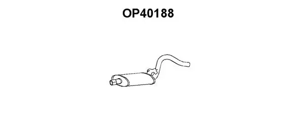 Front Muffler (OP40188)
