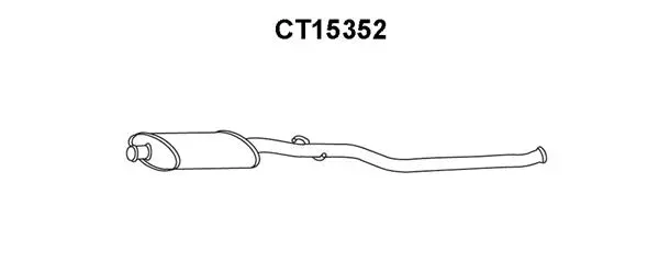 Centre Muffler (CT15352)
