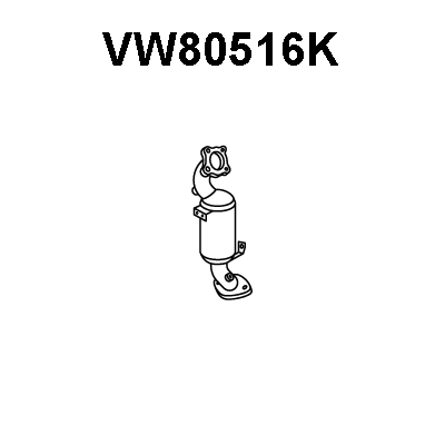 Catalytic Converter (VW80516K)