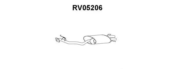 Rear Muffler (RV05206)