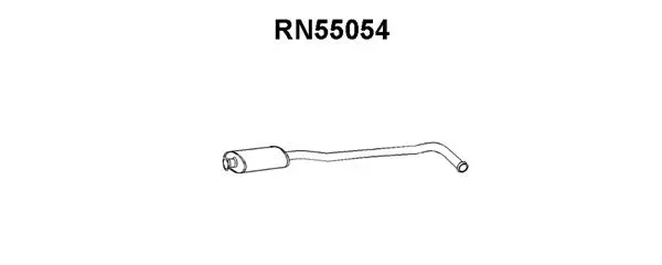 Centre Muffler (RN55054)
