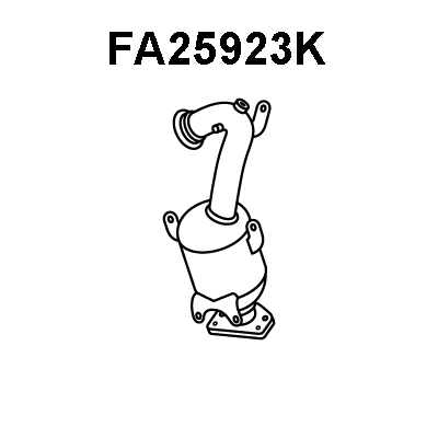 Catalytic Converter (FA25923K)