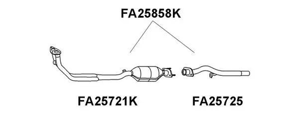 Catalytic Converter (FA25858K)
