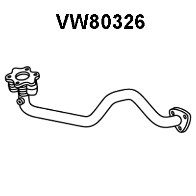 Exhaust Pipe (VW80326)