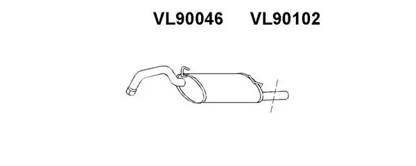 Exhaust Pipe (VL90102)
