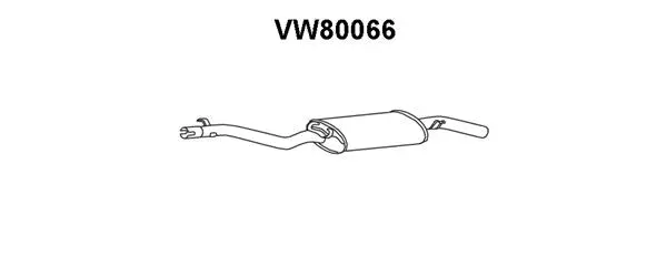 Rear Muffler (VW80066)