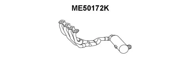 Manifold Catalytic Converter (ME50172K)