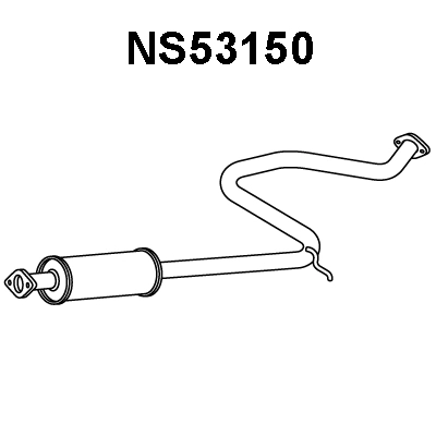 Front Muffler (NS53150)