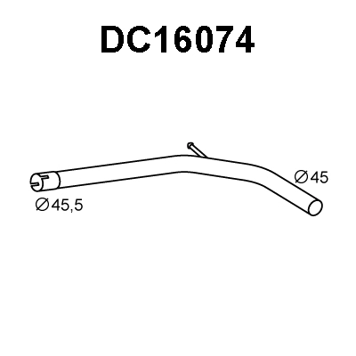 Exhaust Pipe (DC16074)