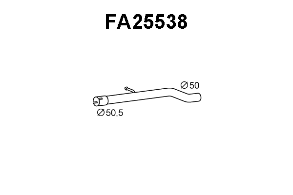 Exhaust Pipe (FA25538)