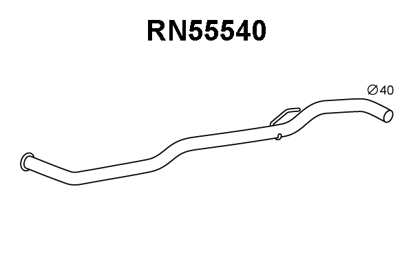 Exhaust Pipe (RN55540)