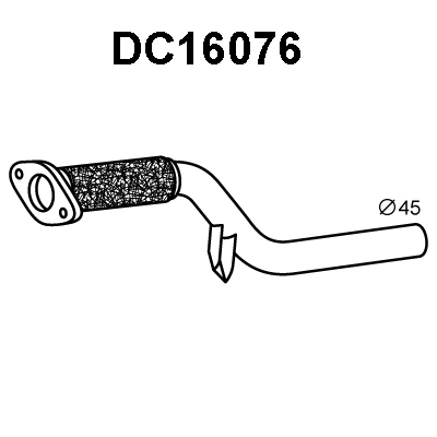Exhaust Pipe (DC16076)