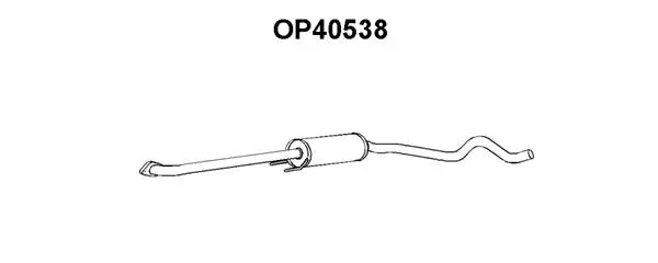 Front Muffler (OP40538)