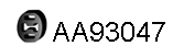Rubber Strip, exhaust system (AA93047)