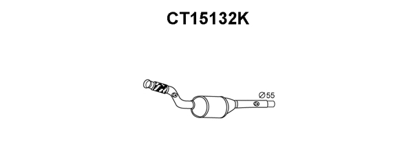 Catalytic Converter (CT15132K)