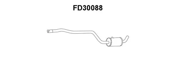 Front Muffler (FD30088)