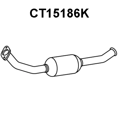 Catalytic Converter (CT15186K)