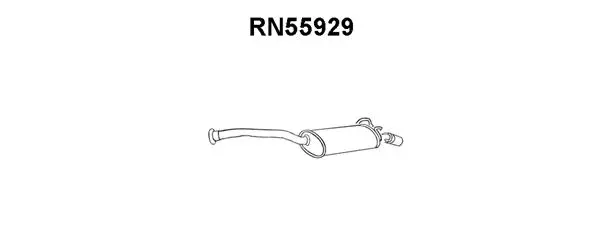 Rear Muffler (RN55929)