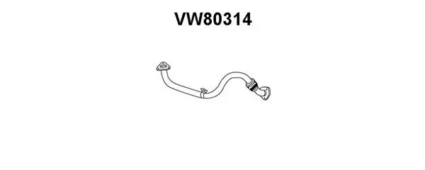 Exhaust Pipe (VW80314)