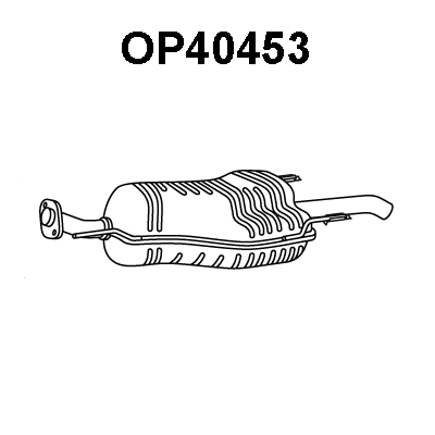 Rear Muffler (OP40453)