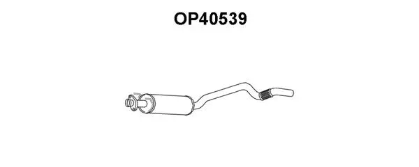 Front Muffler (OP40539)