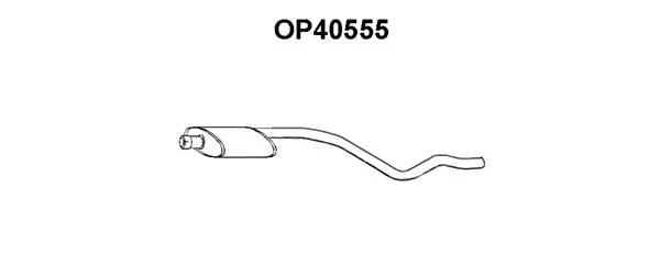 Front Muffler (OP40555)
