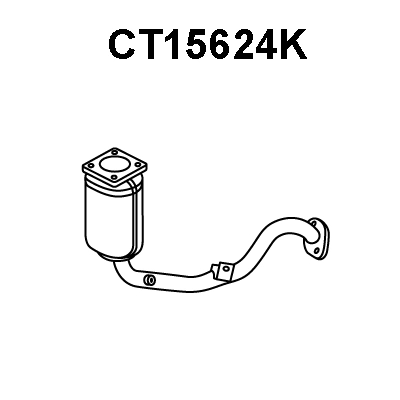 Catalytic Converter (CT15624K)